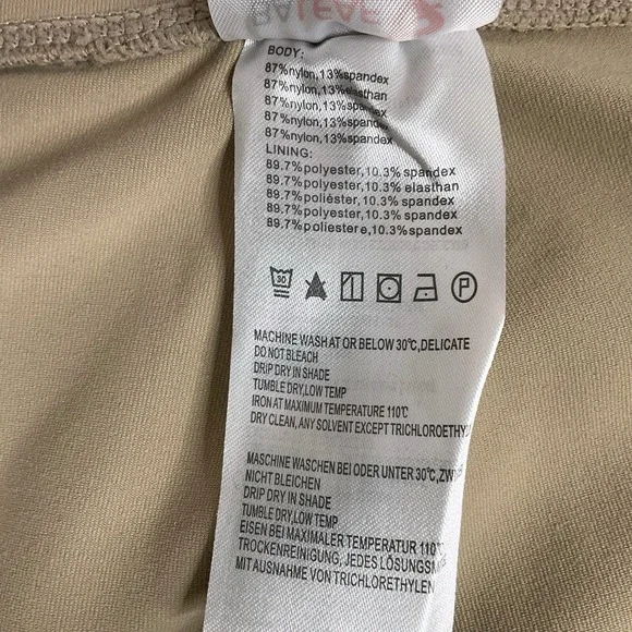 Baleaf Pants Women 2XLP Beige Elastic Waist Pull On Pockets Performance Stretch - Picture 9 of 16